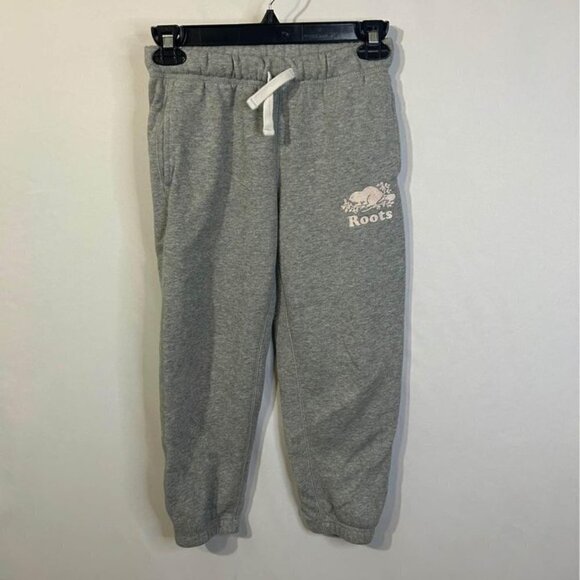 Roots jogging pants. Shimmer grey. Size 7 youth. Excellent condition. - Picture 1 of 10